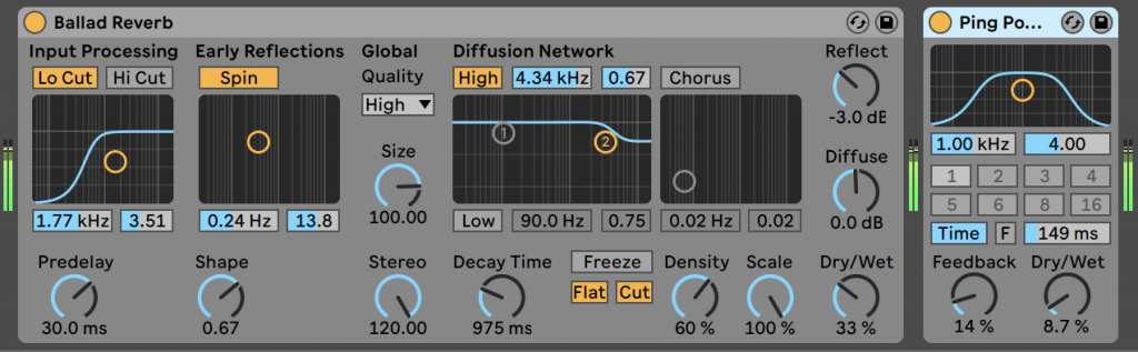 reverb ableton