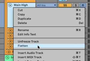 flatten ableton collab