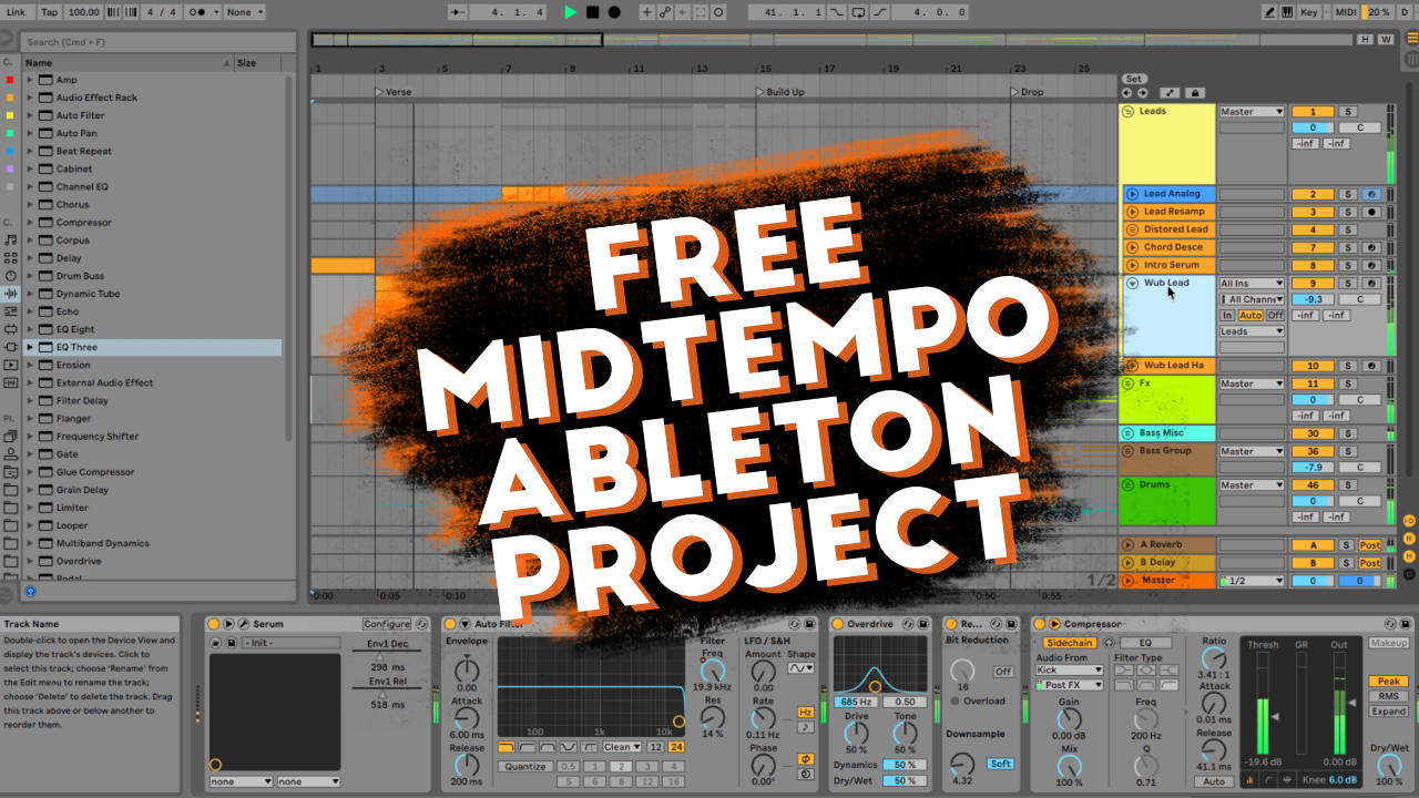mid tempo ableton project