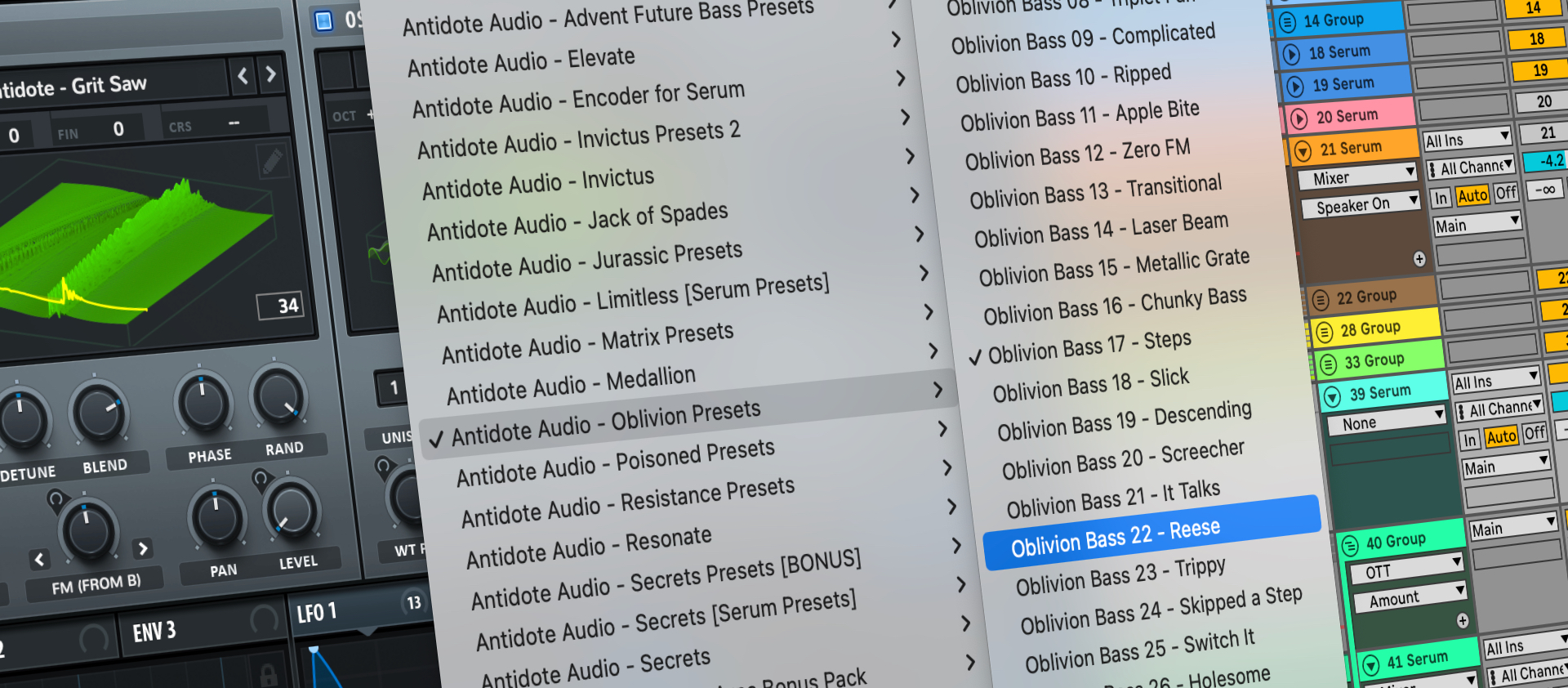 dubstep serum presets