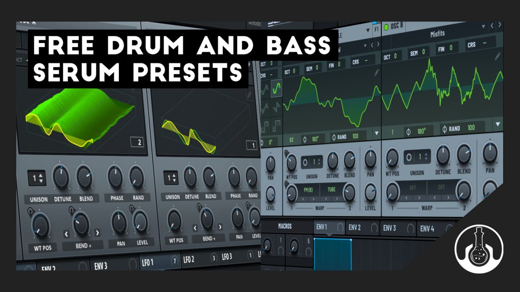 free dnb serum presets