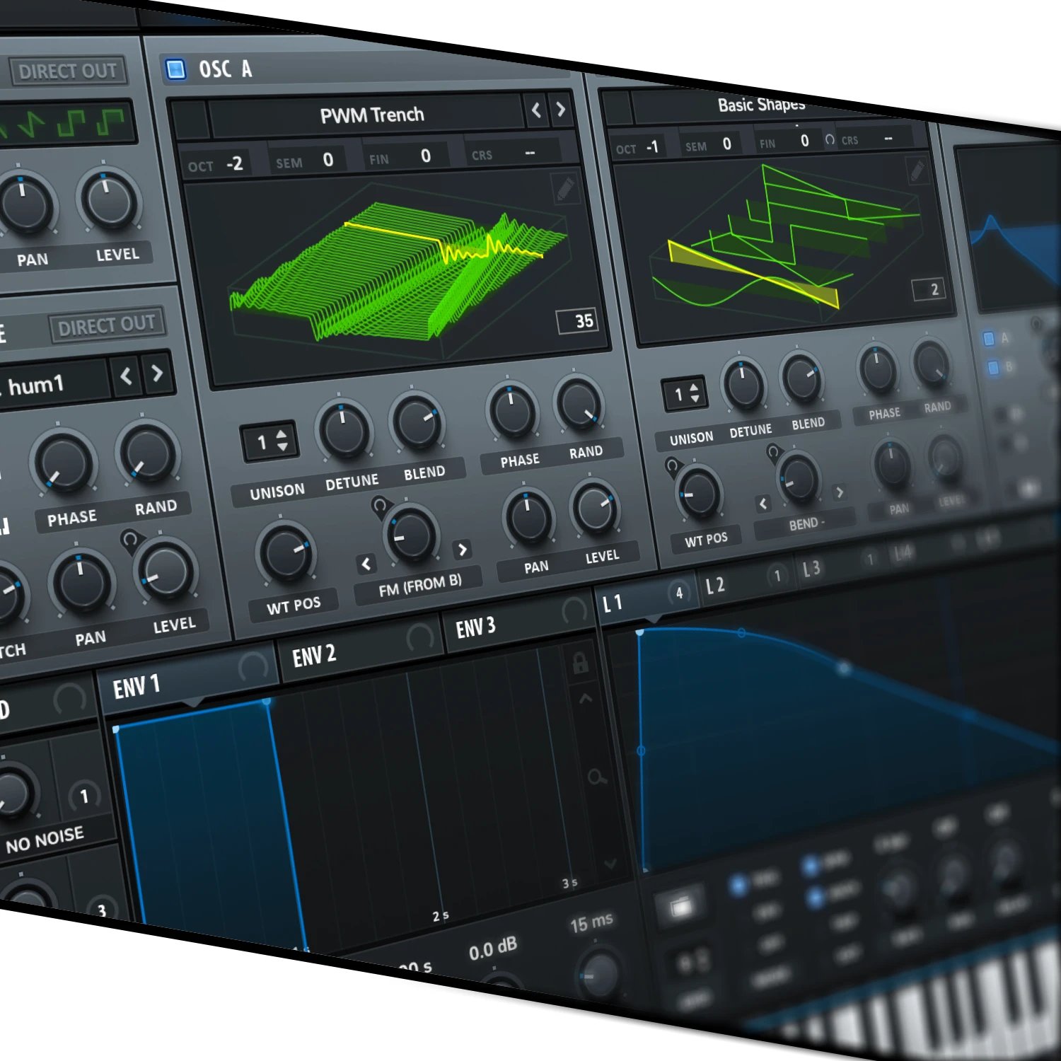 Drum and bass serum presets
