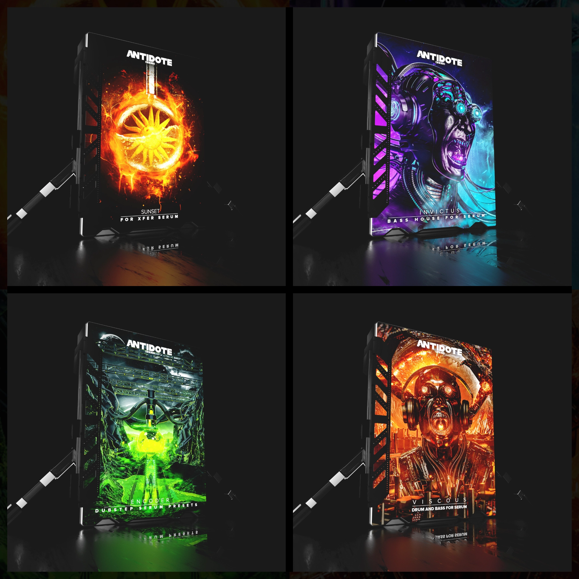 viscous drum and bass for serum