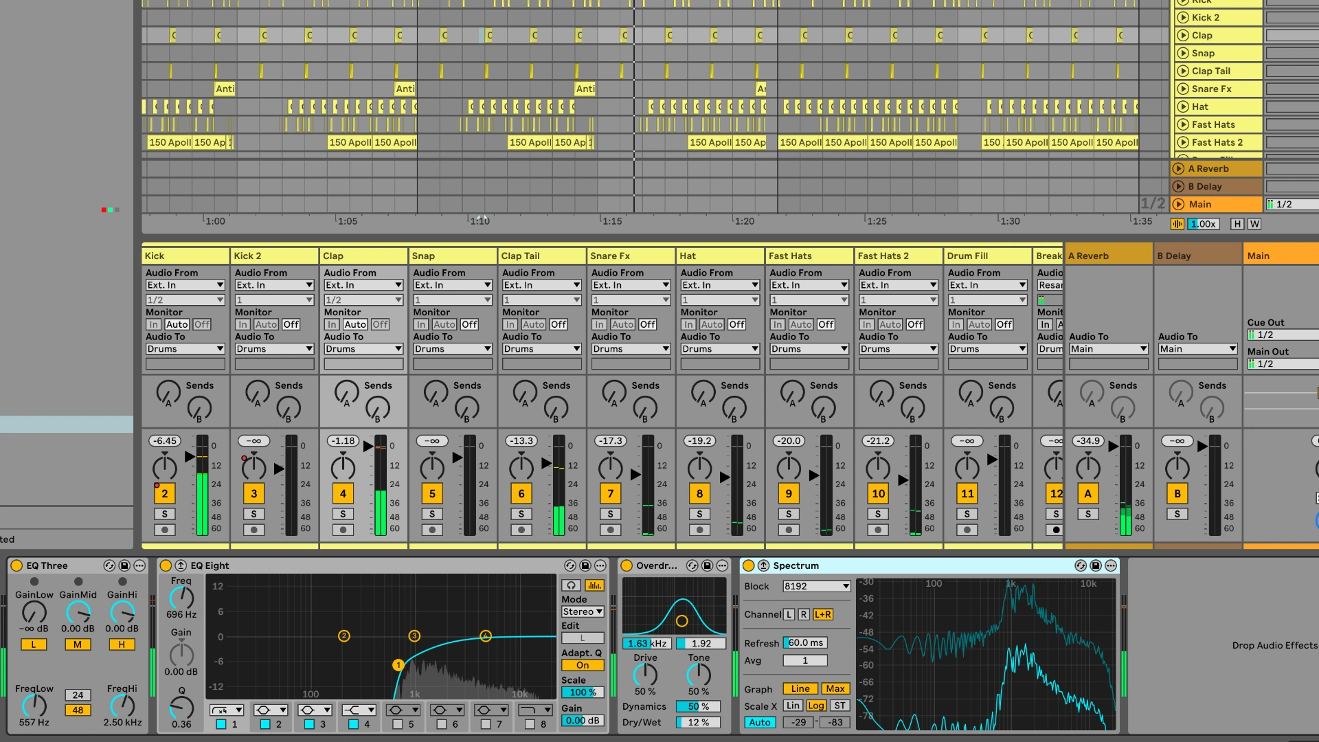 ableton project trap
