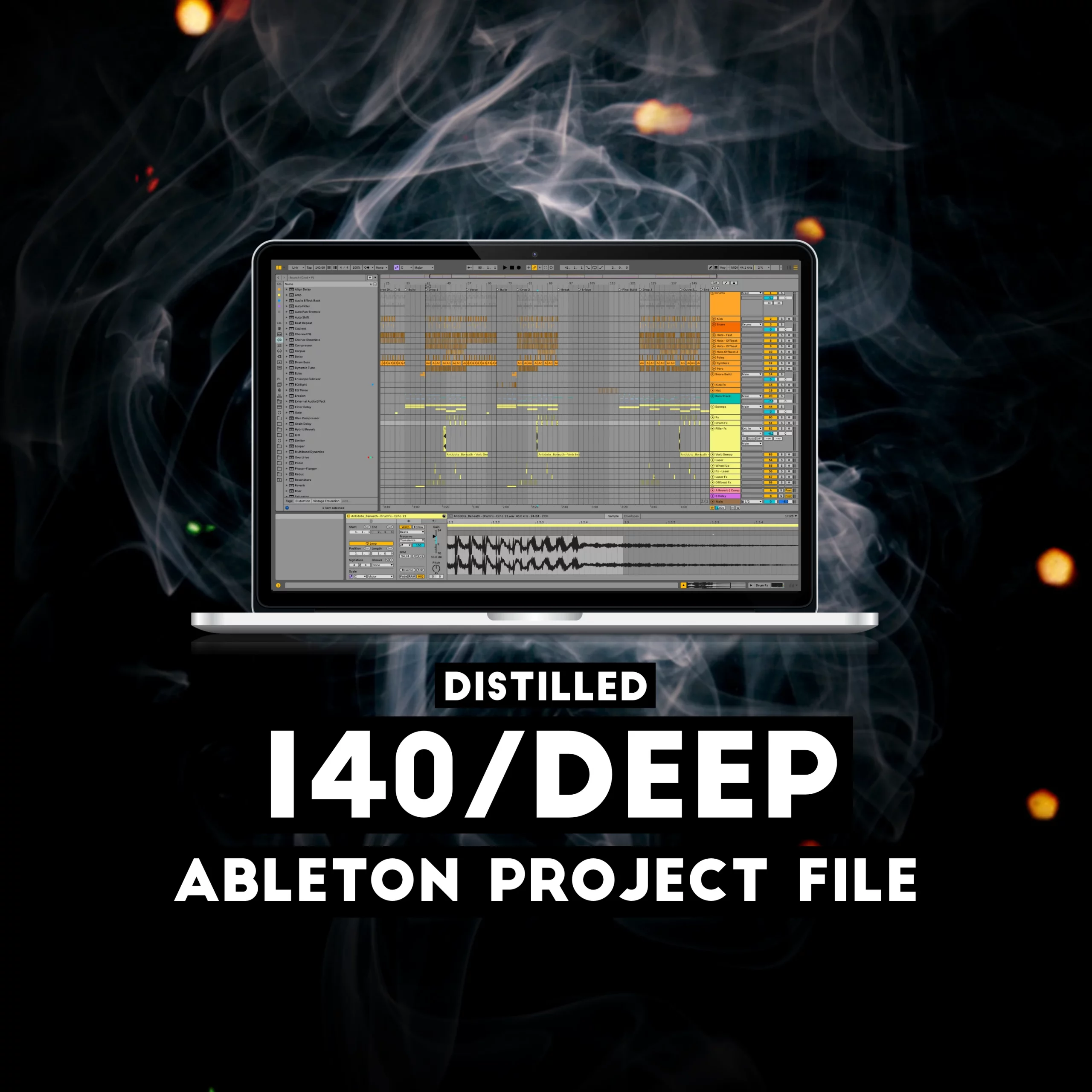 distilled ableton project 140